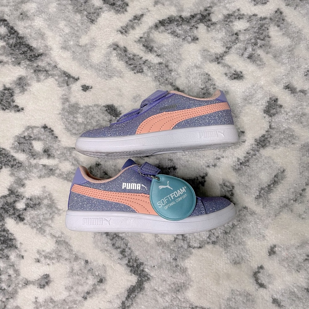 Puma-Smash V2 Glitz Glam Sneaker